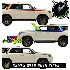 Retro Side Stripes Livery Graphics Fits Toyota 4-Runner FJ TRD 2009-2023 picture