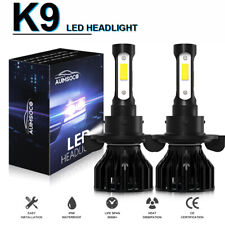 9008 2PC LED Headlamp Combination Bulb 6000K High and Low Beam Super White Light picture