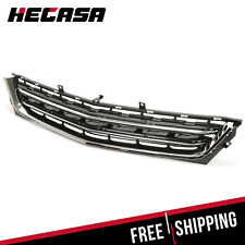 HECASA For Chevrolet Impala 2014-20 Front Bumper Lower Grille Grill Chrome Black picture