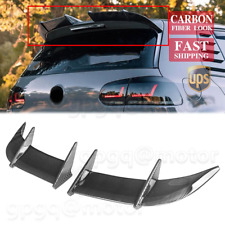For VW Golf 6 MK6 GTI R 2010-2013 Carbon Fiber Rear Roof Trunk Lip Wing Spoiler picture