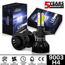 2x H4 9003 HB2 White LED Headlight Bulb High Low Beam For Honda Civic 1992-2003 picture