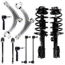 For 2006-2012 Chevrolet Malibu Front Complete Strut TieRods Sway Bar Control Arm picture