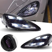 Full LED Modified Headlights For Porsche Cayenne 2011-2018 Front DRL Turn Signal picture