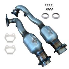Both Catalytic Converter For 2010 2011 Cadillac CTS 3.0 L All Gaskets Included picture