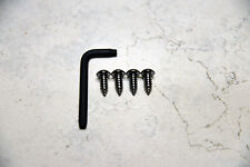 Anti-Theft *BLACK NICKEL* Security Screws for FORD F150 REAR License Plate picture