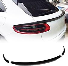 Glossy Black Rear Trunk Spoiler Middle Wing Lip For 2014-2021 Porsche Macan SUV picture