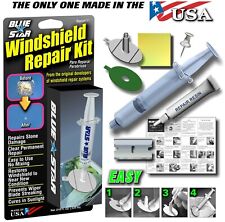 BLUE STAR DIY WINDSHIELD GLASS REPAIR KIT STONE DAMAGE CHIP MODEL # 777 picture