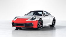 2020-2023 Porsche 911 Pre-Cut Front Bumper / Hood Paint Protection Clear Film picture