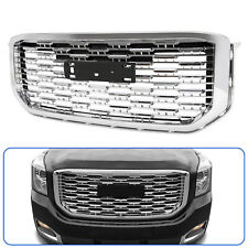Fit For GMC Yukon Denali Style 2015-2020 22936421 Front Upper Grille Chrome ABS picture