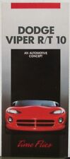 1990 Dodge Viper RT 10 Concept Vehicle Sales Brochure Folder Original picture
