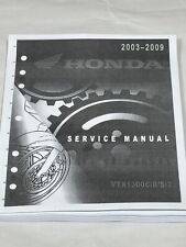 3 hole Official Factory Service Shop Repair Manual 03-09 Honda VTX1300 C R S T picture