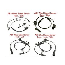 Set 4 ABS Wheel Speed Sensor Front Rear Right & Left Fit:300 Charger Challenger picture
