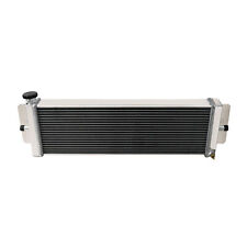 Universal Aluminum Radiator Air to Water Intercooler Heat Exchanger Silver 2Rows picture