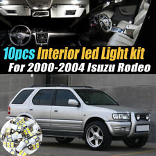 10Pc Super White Car Interior LED Light Kit Pack for 2000-2004 Isuzu Rodeo picture