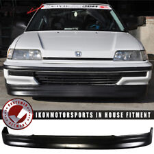 Fits 90-91 Honda Civic CS Style Front Bumper Lip - PU picture