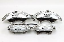 2009-2015 Cadillac CTS-V Front & Rear Silver BREMBO Brake Calipers USED GM picture