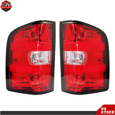 Pair Tail Lights Lamps For 2007-2013 Chevy Silverado 1500 2500 3500 HD LH&RH picture