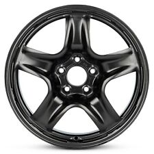 New Wheel For 2005-2012 Chevrolet Malibu 17 Inch Black Steel Rim picture