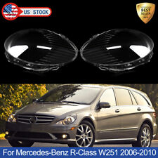 Pair Headlight Clear Lens Cover LH&RH For Mercedes-Benz W251 R350 R500 2006-2008 picture