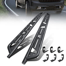 Pair Running Boards Step Side For 07-18 Chevy Silverado GMC Sierra 1500 Crew Cab picture