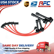 Jdmspeed Red 10.5mm Spark Plug Wire Set For Honda Accord 1998-2002 2.3L DX LX EX picture