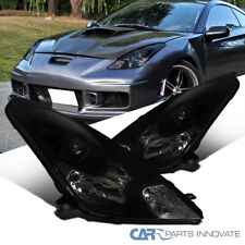 Fit 2000-2005 Toyota Celica GT GTS Black/Smoke Projector Headlights Lamps 00-05 picture