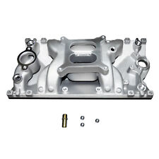 Dual Plane Vortec Air Gap Intake Manifold 52028 For Small Block Chevy SBC 350 picture