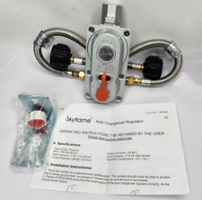 Skyflame 2-Stage Auto Changeover Propane Gas RV Regulator Kit picture