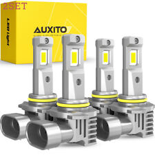 8x AUXITO 9005 9006 Combo LED Headlight High Low Beam Bulbs 6500K Cool White SMD picture