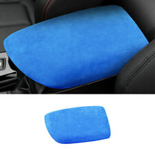 Inner Middle Console Armrest Box Panel Cover For BMW F20 F21 F22 F23 Blue Suede picture