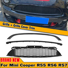 For Mini Cooper S JCW R55 R56 R57 R58 R59 2007-2015 Car Front Grille W/ Frame 3x picture