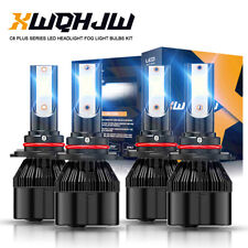 4x Combo LED Front Headlight Bulbs Kit for Honda Accord 1997-2007 High Low Beam picture