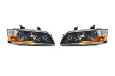 Mitsubishi Lancer EVO 8 JDM MR Genuine HID Headlights Matte Black Right & Left picture