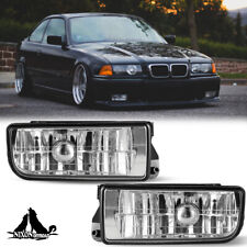 For 1993-1998 BMW 3 Series E36 M3 Fog Lights Bumper Driving Lamps Clear Pair  picture