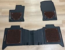 FLOOR MATS TOYOTA TUNDRA 2022 2023 1794 EDITION 3 PC SET picture