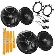 JVC CSJ620 300W Front/Rear Speakers kit for 1999-2006 GM Crew Cab (4 Door Only) picture