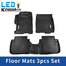 3pcs Floor Mat Liner For 2013-2017 Honda Accord Sedan 4DR All-Weather TPE Rubber picture