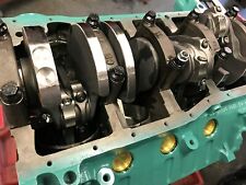 351w / 427 Ford  ROLLER Short block, 4340 STEEL CRANK, 560+hp, pump. picture