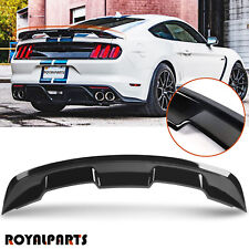 For 2015-2023 Ford Mustang Coupe Gloss Black GT Style Rear Spoiler Trunk Wing picture