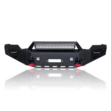 LUYWTE Steel Front Rear Bumper Fits 03-05 Ram 2500 3500 with 144w LED Light Bar picture