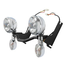 Passing Turn Signal Driving Fog Spot Light Bar For Harley Electra Glide 94-13 12 picture