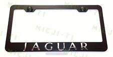 3D Jaguar Emblem Stainless Steel License Plate Frame Rust Free picture