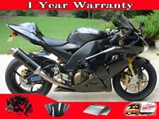 FT Injection Glossy Black New Fairing Kit Fit for Kawasaki 2004 2005 ZX10R c008 picture