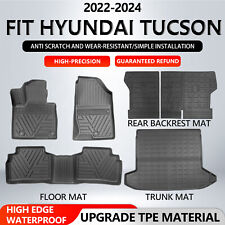 For 2022-2024 Hyundai Tucson Trunk Mats Floor Mats Cargo Liners Accessories picture