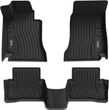 Floor Mats for Mercedes Benz 3D All Weather Molded Rubber Liner Black Non-Slip picture