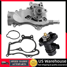 Engine Water Pump w/Gasket & Coolant Thermostat for Chevrolet Sonic Buick 1.4L picture