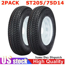 2PK ST205/75D14 Trailer Tire with 14