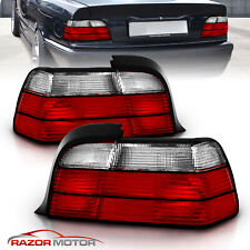 1992-1999 Red Clear Tail Light Assembly Pair for  BMW E36 Coupe  Left+Right JDM picture