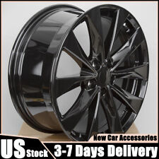 19 X 8.5 inch Replacement Wheel Gloss Black Rim Fit For Nissan Maxima 2016-2022 picture