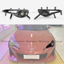 For BRZ FT86 GT86 FRS Front Vented Headlight Replacement W/LED Carbon Fiber Trim picture